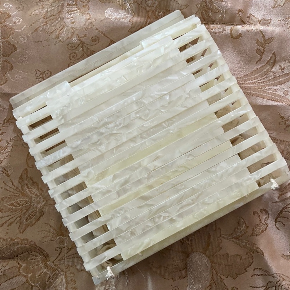 Zara White Bag